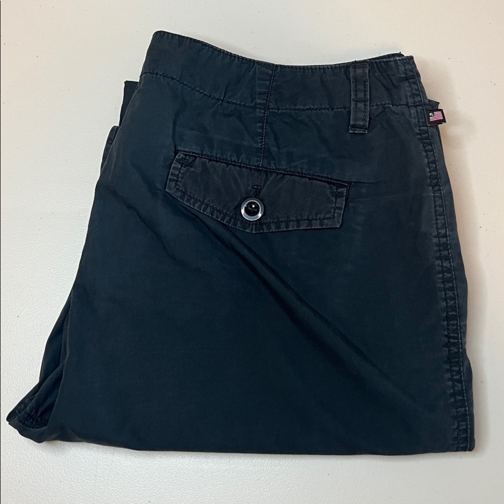 Polo Jeans Casual Cotton Pant Black Size 10